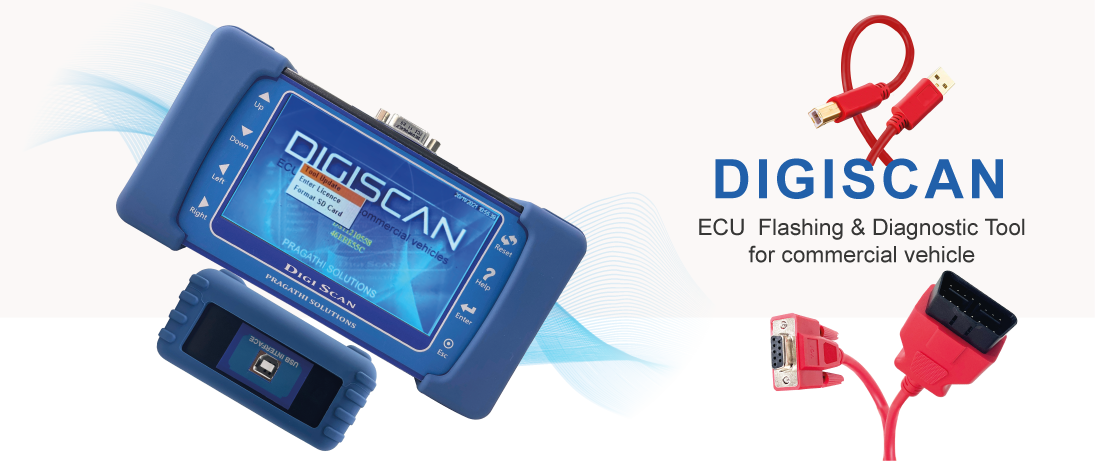 digi-scan ECU Flashing & Diagnostic Tool for commerical vehicles.